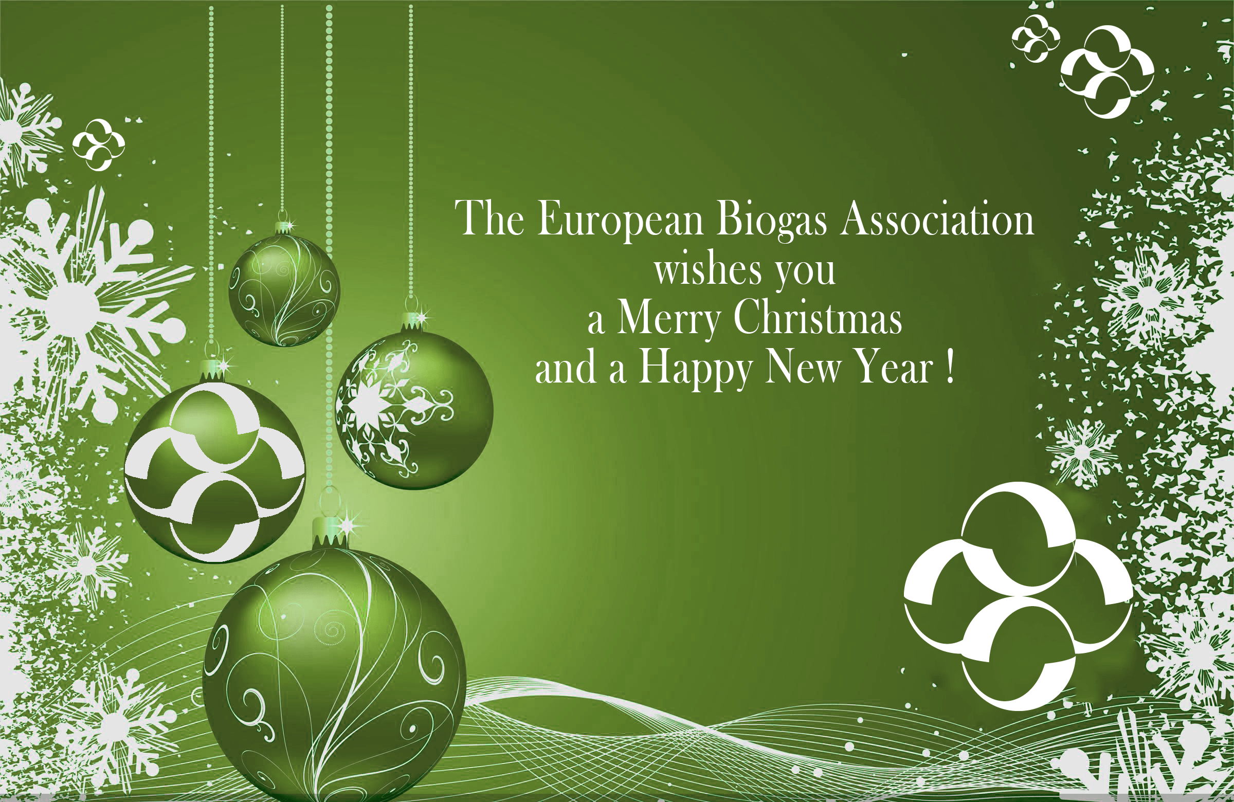 EBA wishes you a Merry Christmas European Biogas Association