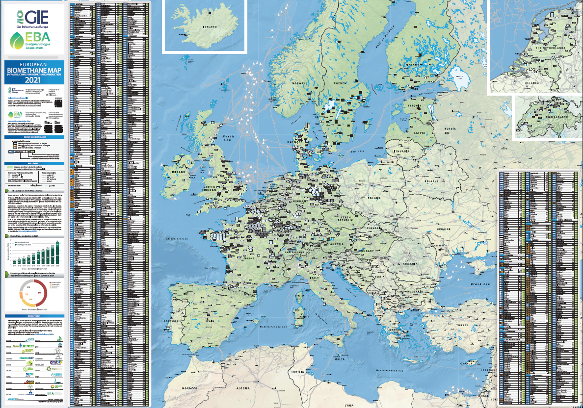 Biomethane Map 2021 | European Biogas Association