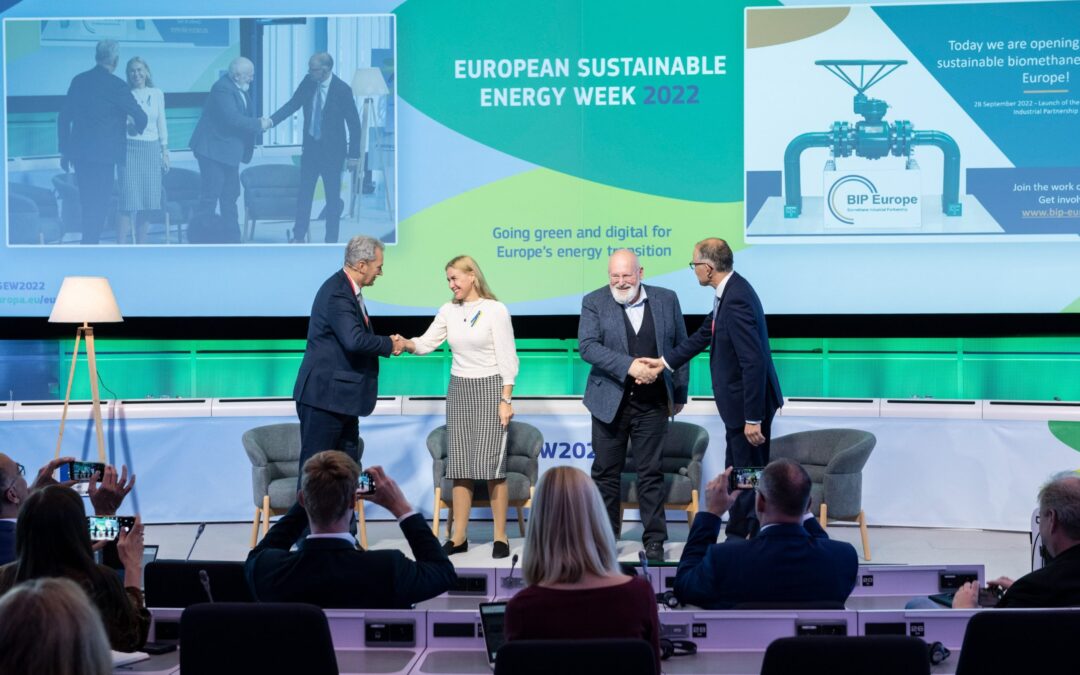 European Commission and industry leaders launch Biomethane Industrial Partnership to support the 35 bcm target on biomethane by 2030